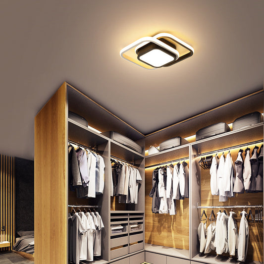 Modern Halo ceiling light