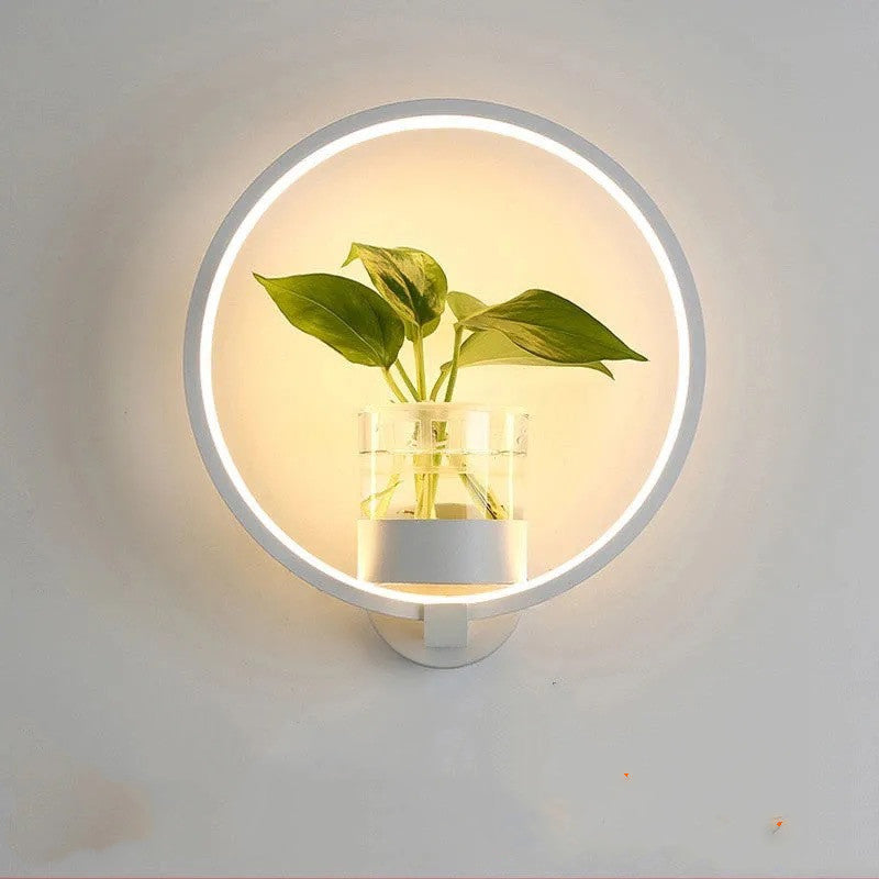 LED Circle Plant holder