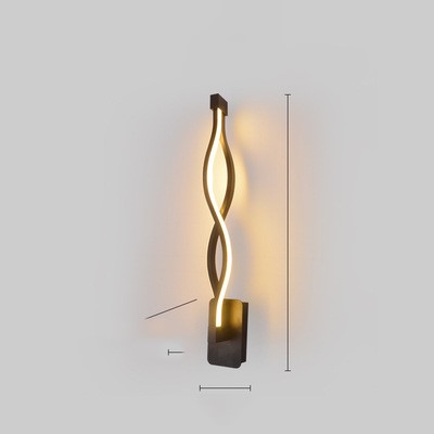 led wall lamp nordic minimalist bedroom bedside lamp
