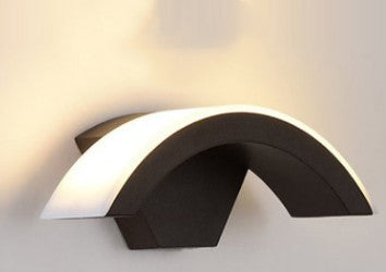 Curved Moon Wall Light