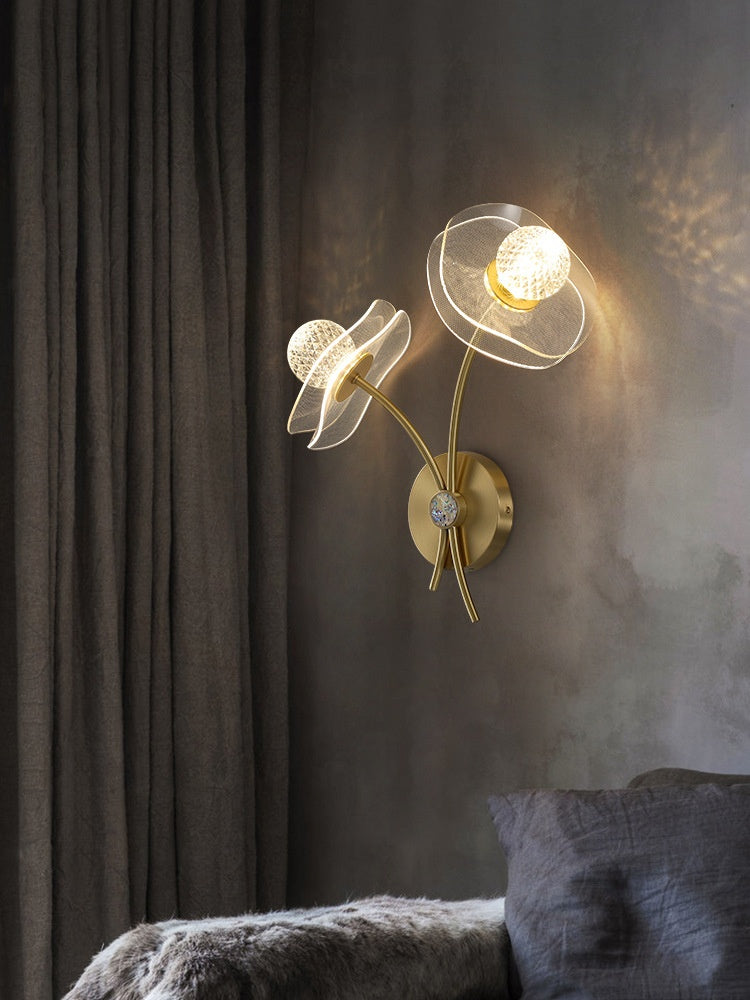 Luxury Flower Bedside Lamp