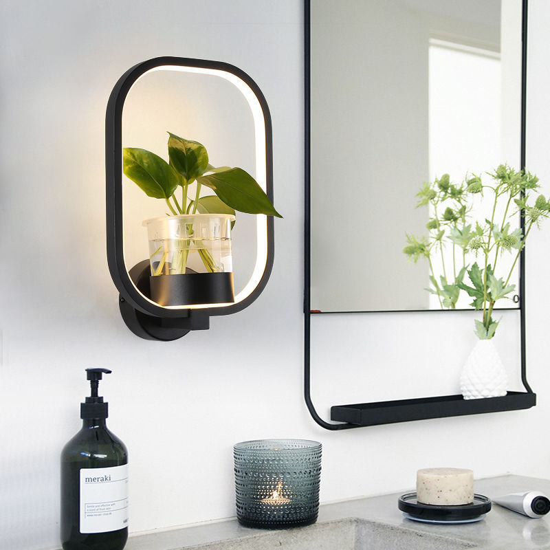 LED Circle Plant holder
