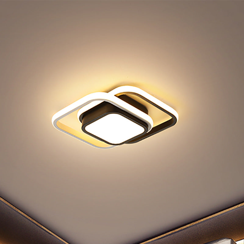 Luxury Square Ceiling Lamp light