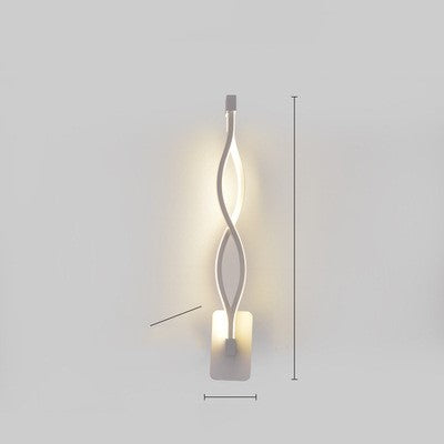 led wall lamp nordic minimalist bedroom bedside lamp