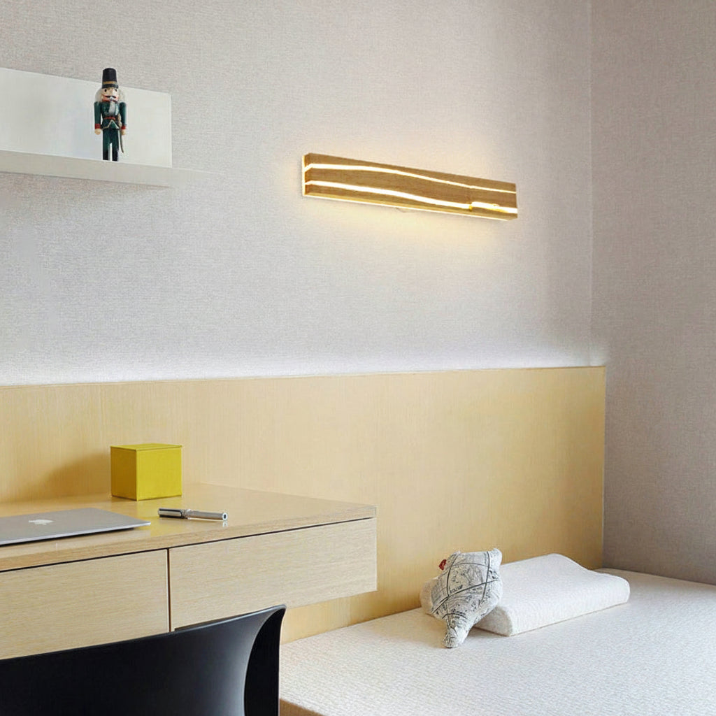 Wooden Modern Minimalist Light