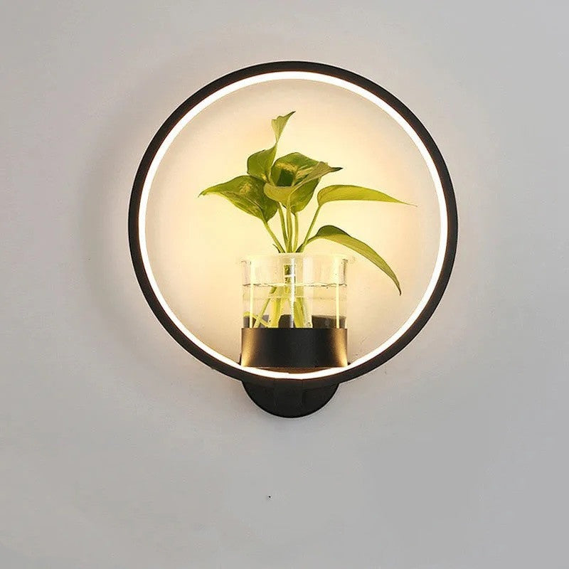 LED Circle Plant holder