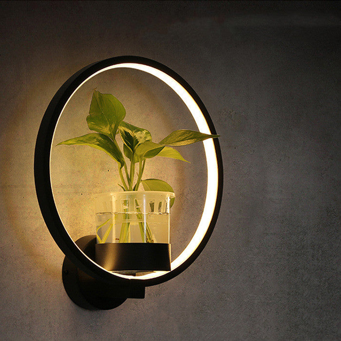 LED Circle Plant holder