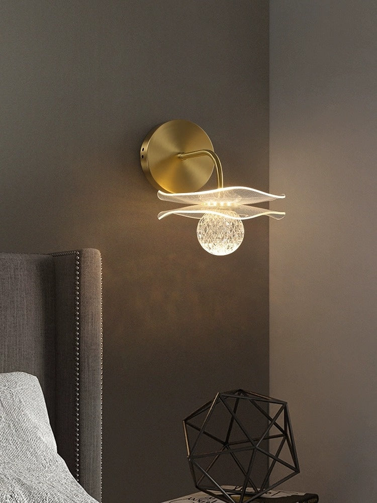 Luxury Flower Bedside Lamp