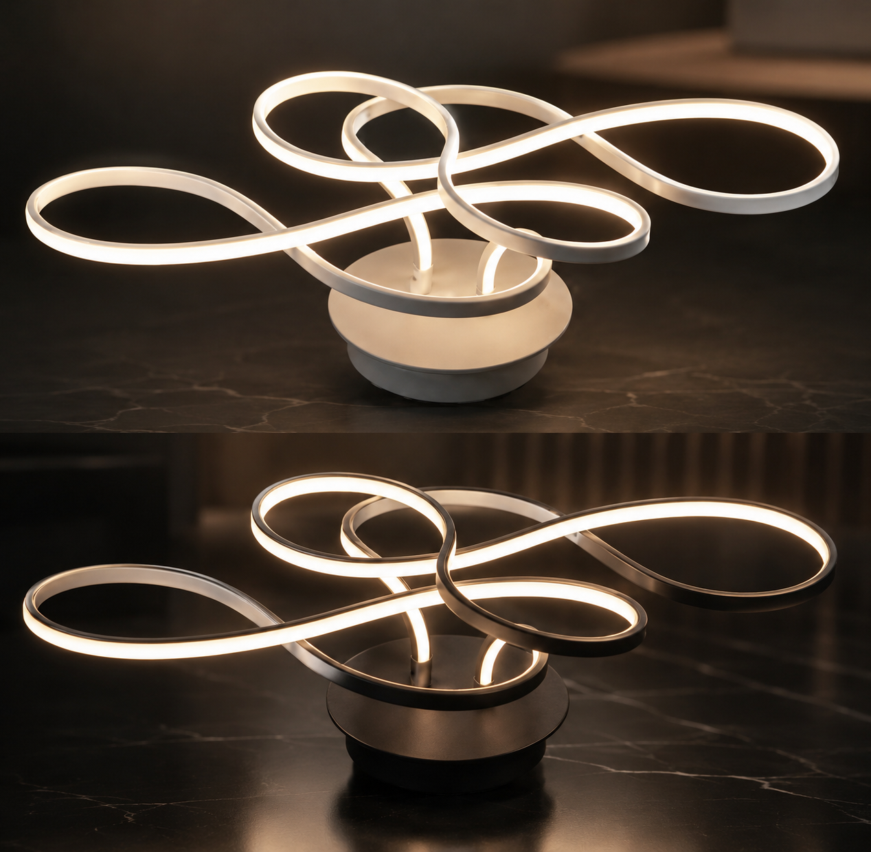 Modern Wave Living Room Light