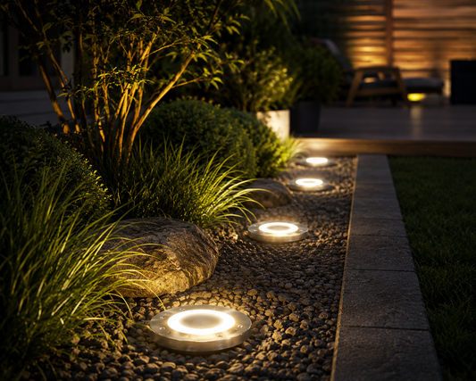 Outdoor Solar Lawn Garden Underground Light