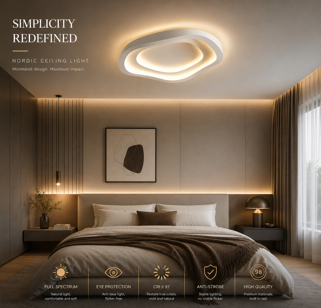 Modern Nordic Ceiling Lamp