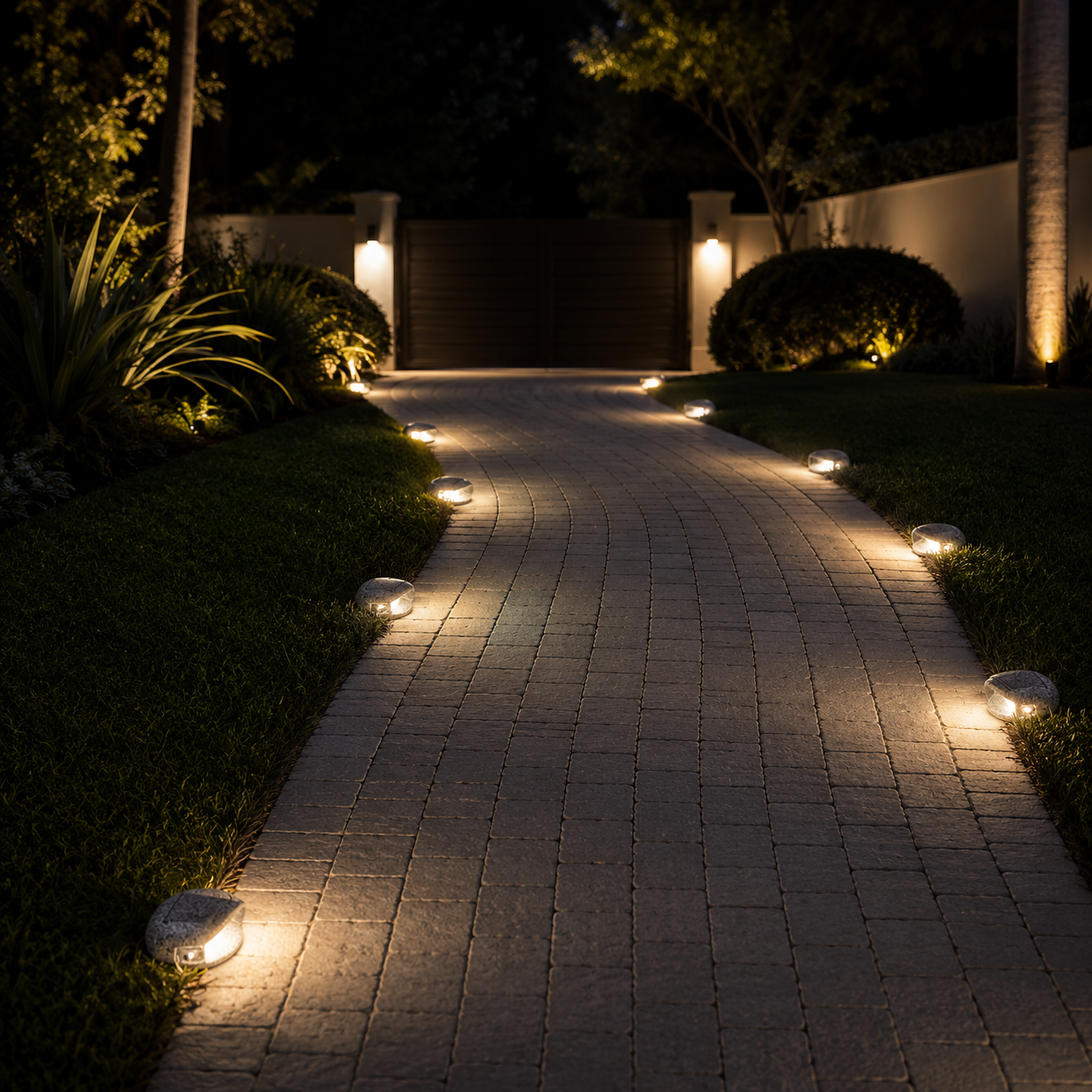 Modern Stone Garden Light
