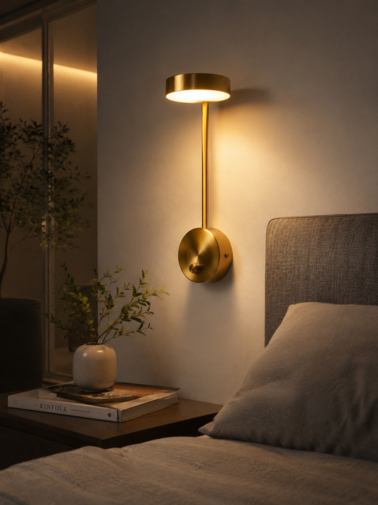 Luxury Gold Bedside Lamp