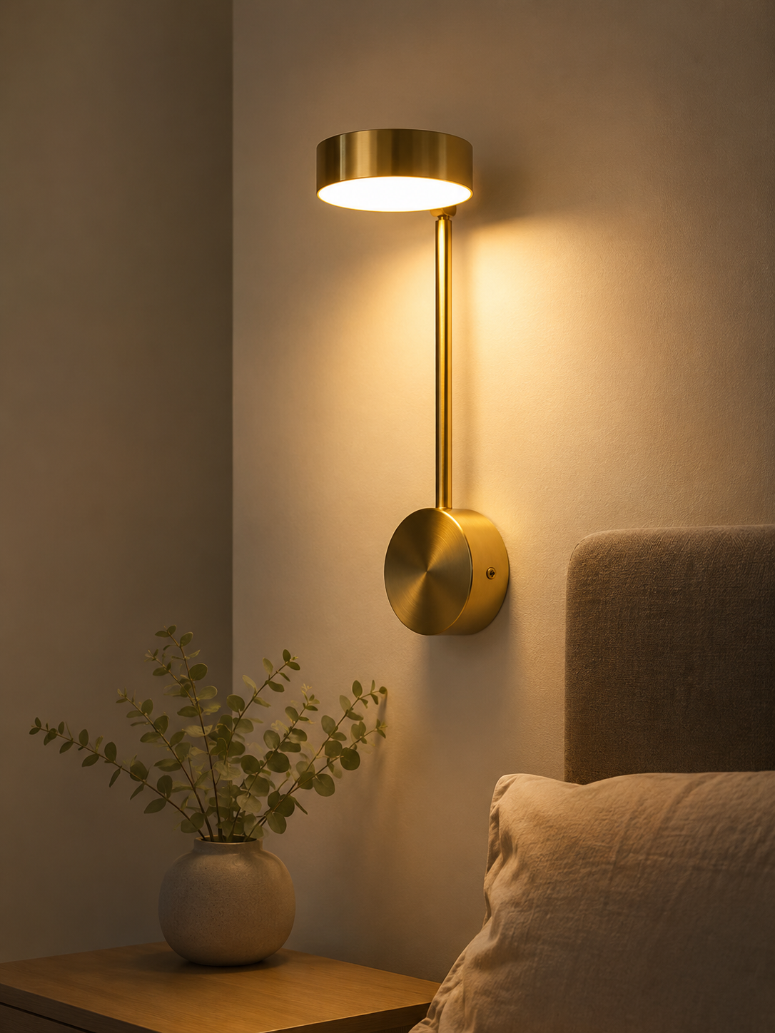 Luxury Gold Bedside Lamp