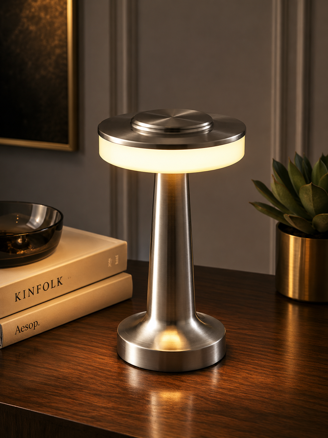 Wireless LED Table Lamp
