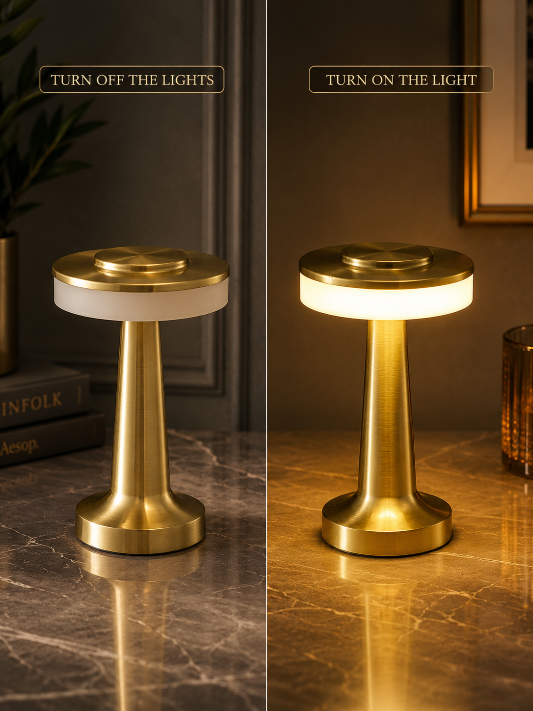 Wireless LED Table Lamp