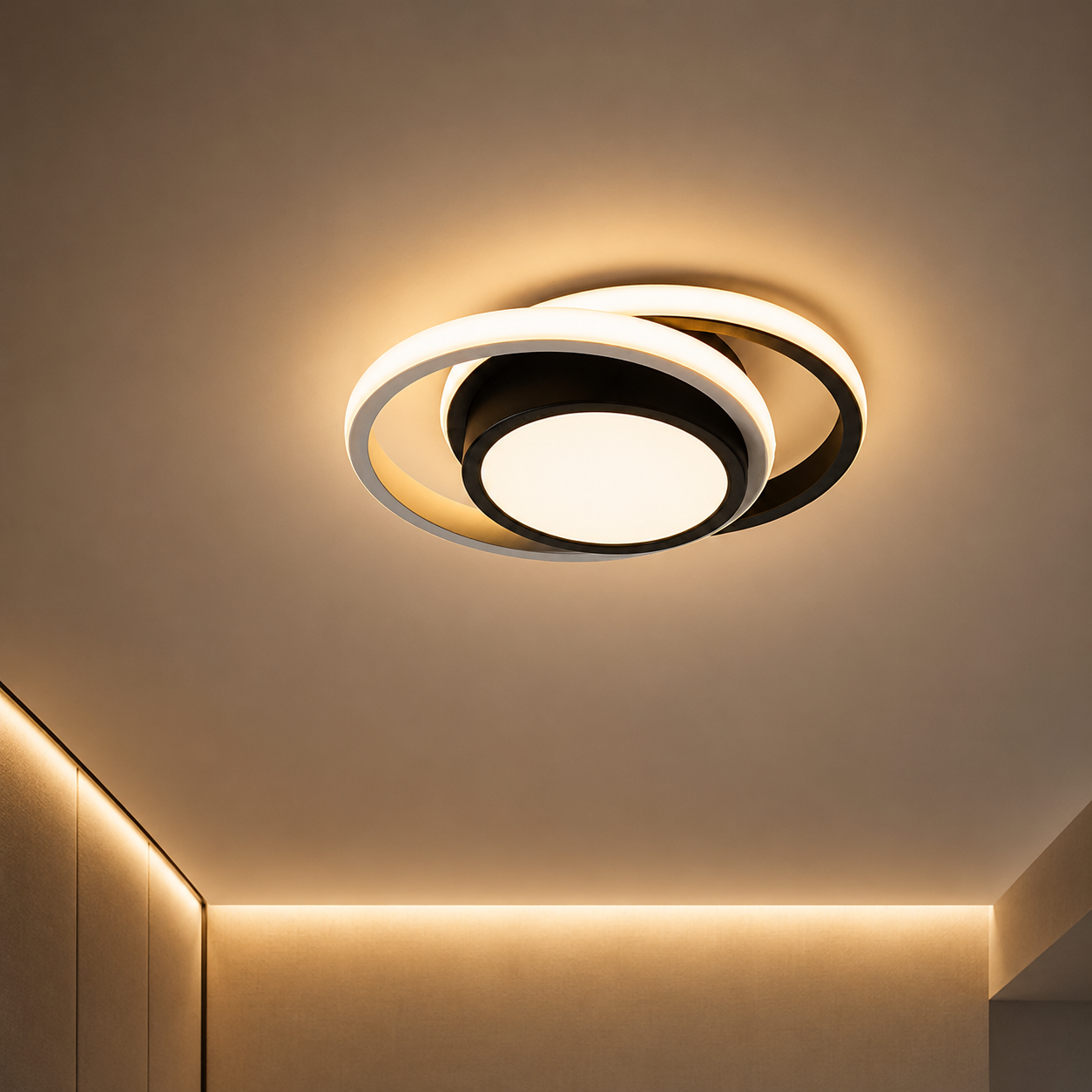 Luxury Square Ceiling Lamp light