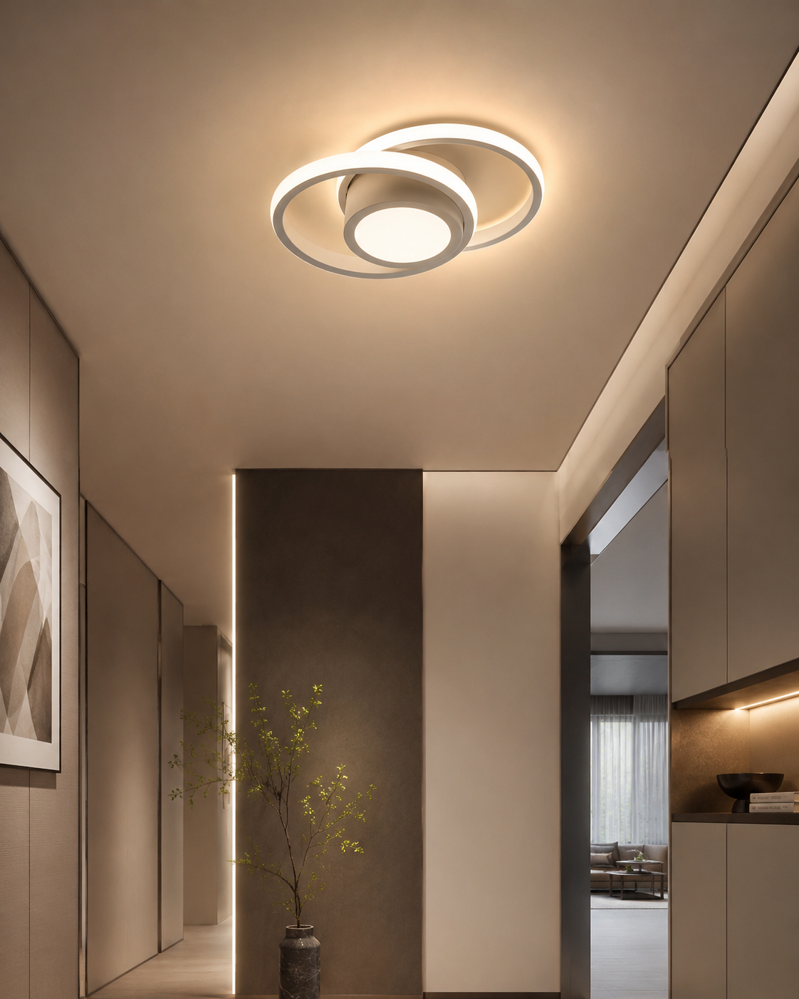 Luxury Square Ceiling Lamp light