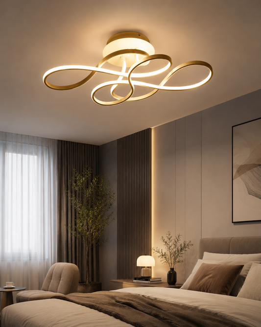 Modern Wave Living Room Light
