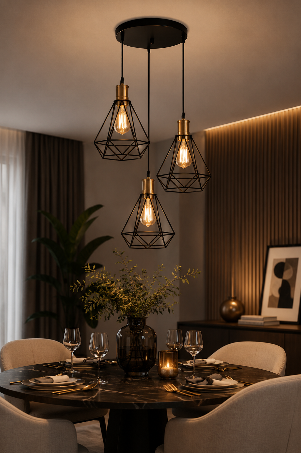Luxury Living Room Light Bar