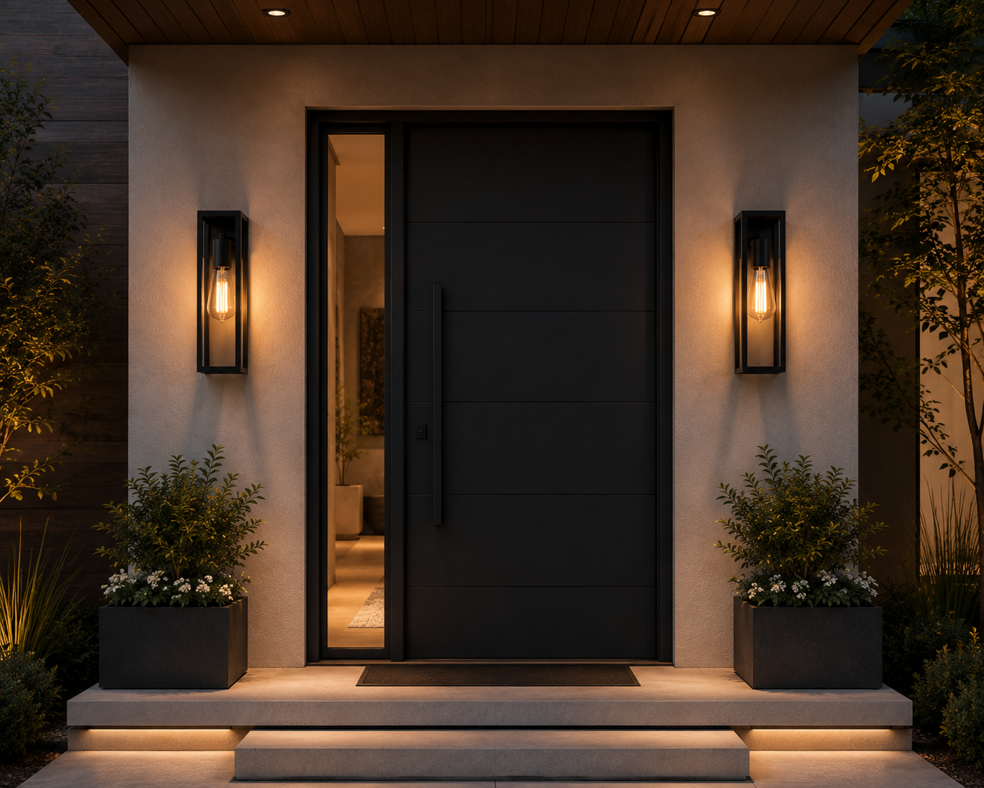 Outdoor Pathway Wall Light