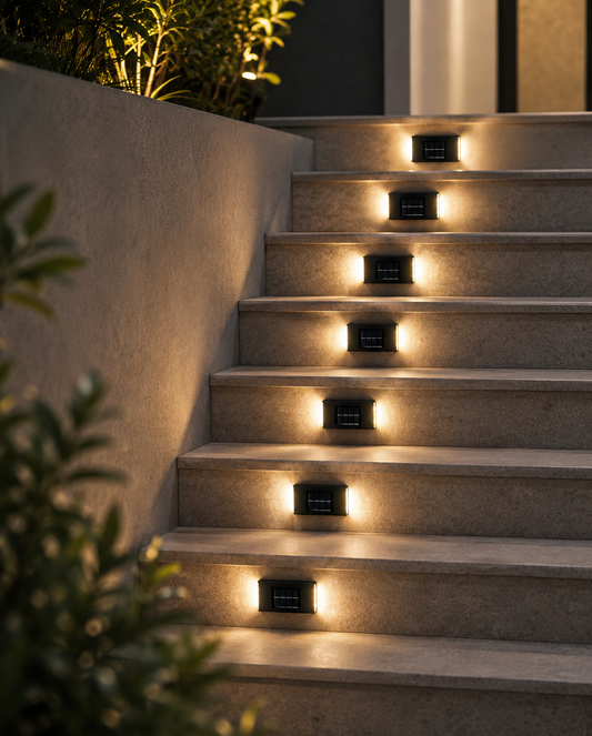 Solar  Outdoor Garden Wall Light