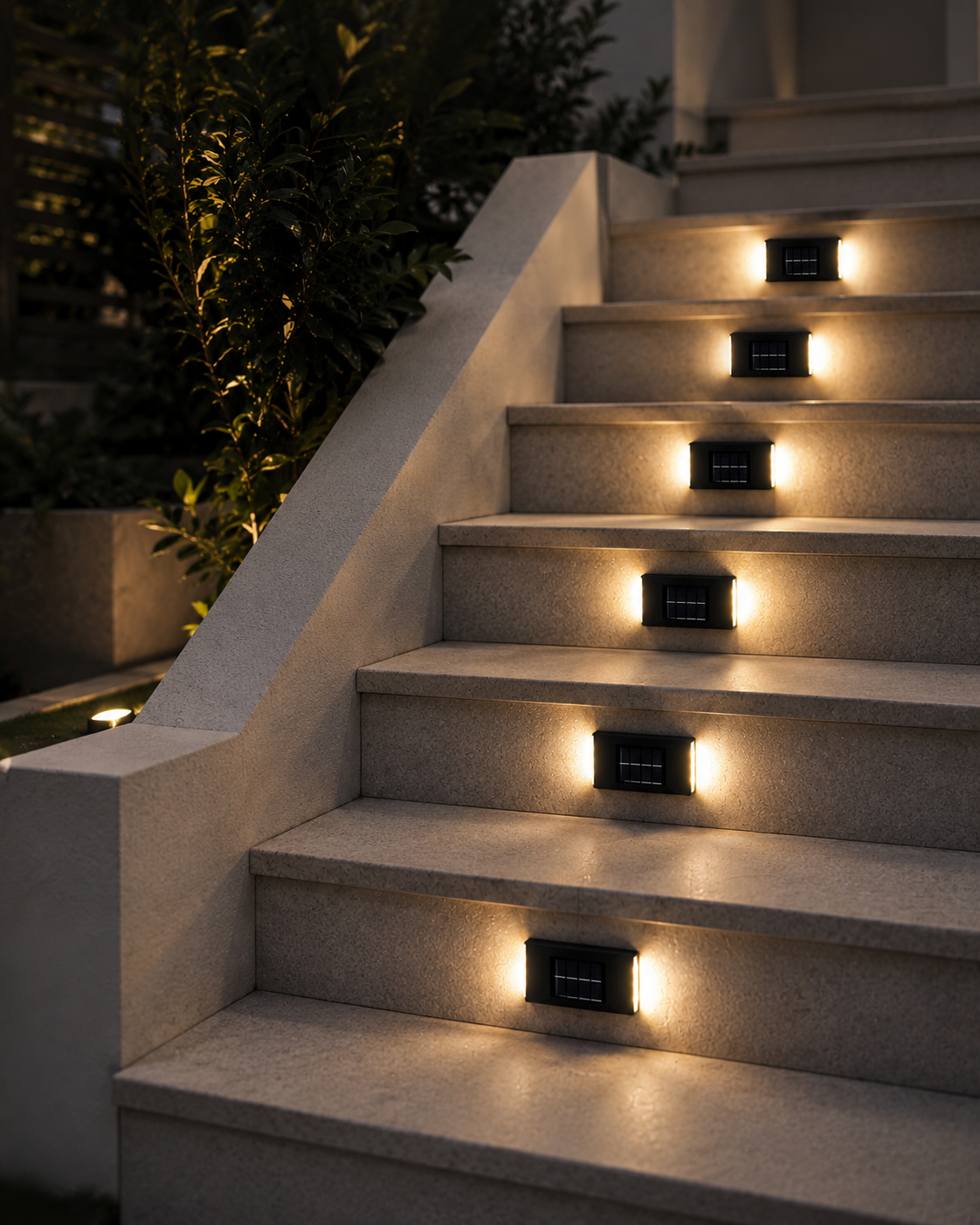 Solar  Outdoor Garden Wall Light
