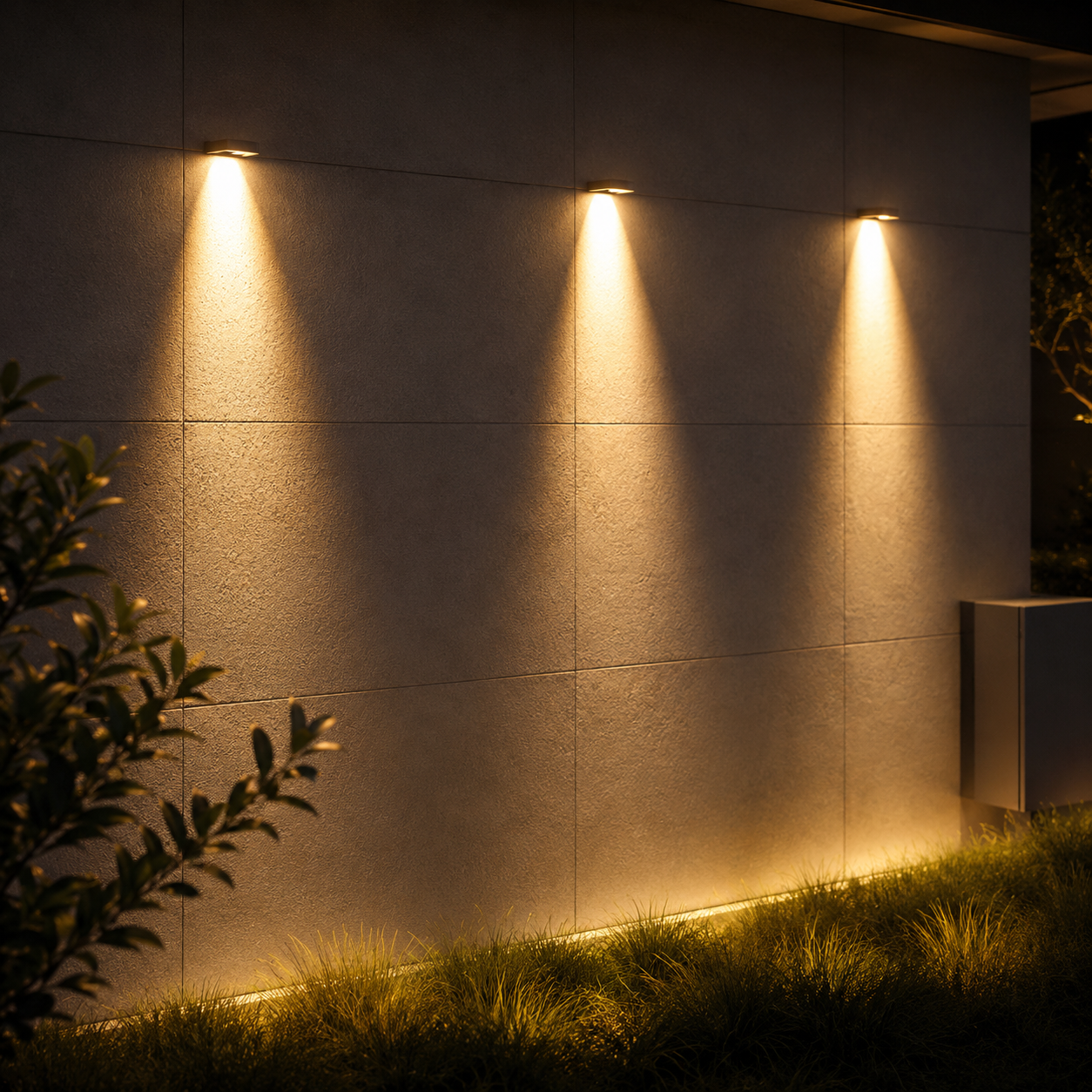 Solar Outdoor  Wall Lamp