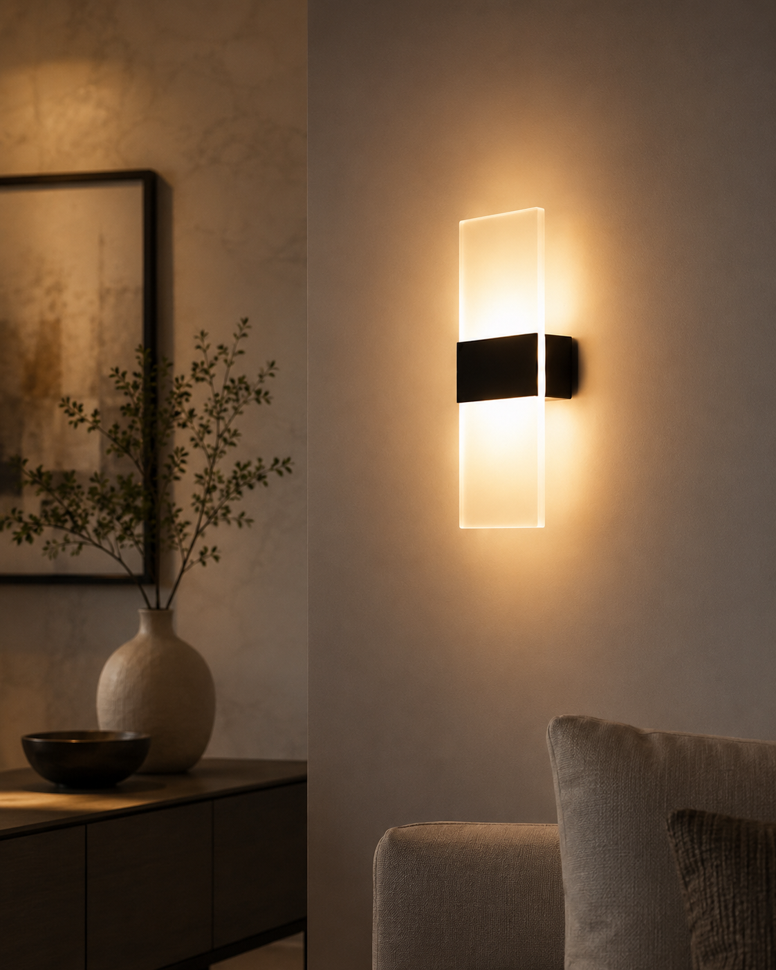 Indoor Sensing USB Wall Lamp