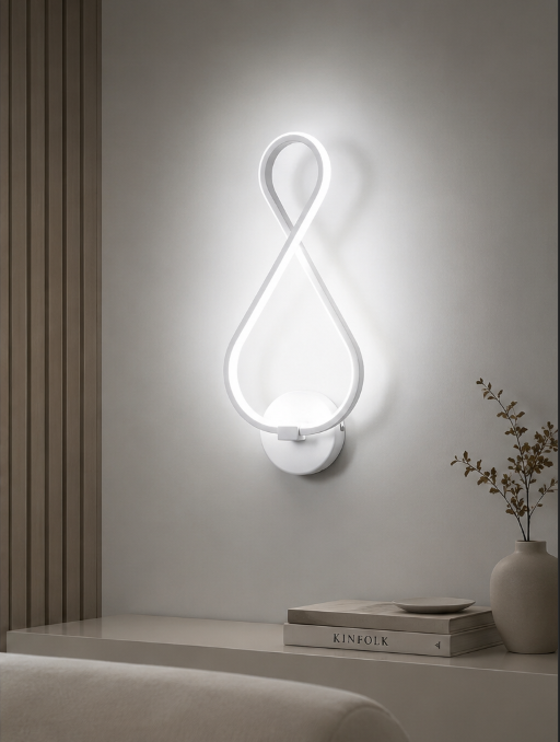led wall lamp nordic minimalist bedroom bedside lamp