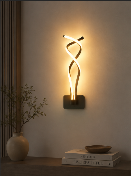led wall lamp nordic minimalist bedroom bedside lamp