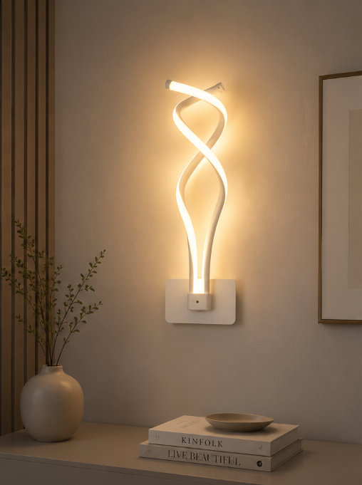 led wall lamp nordic minimalist bedroom bedside lamp