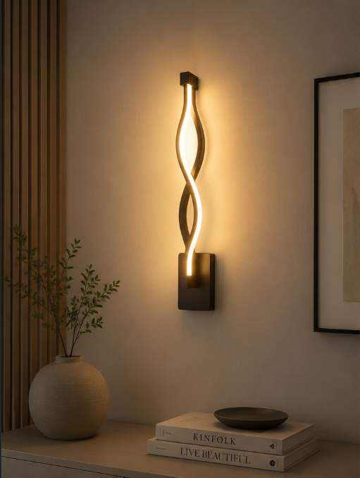 led wall lamp nordic minimalist bedroom bedside lamp