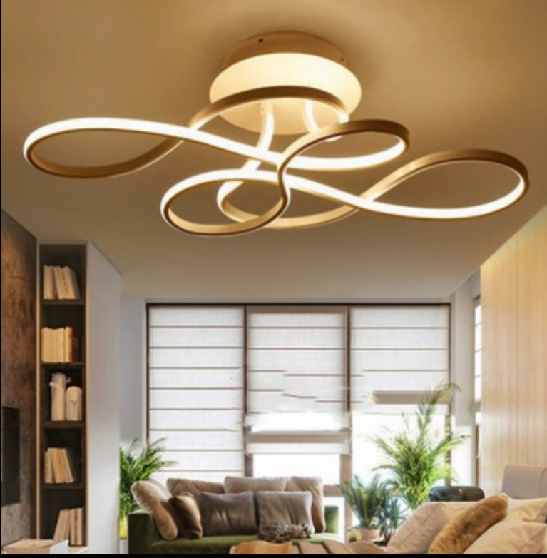 Modern Wave Living Room Light